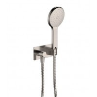 Brushed Nickel Hand Shower On Bracket